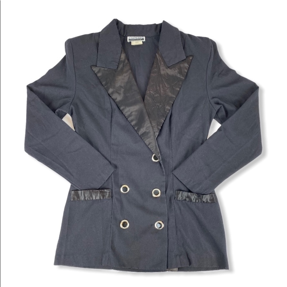 Black Button Up Blazer